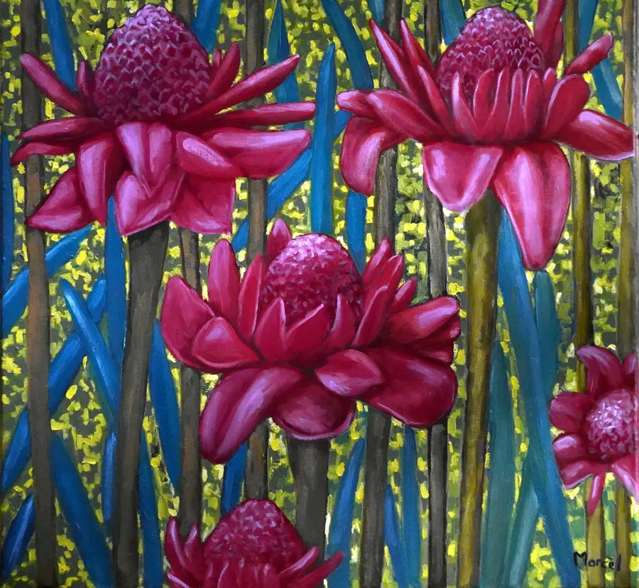 68 roses de porcelaine